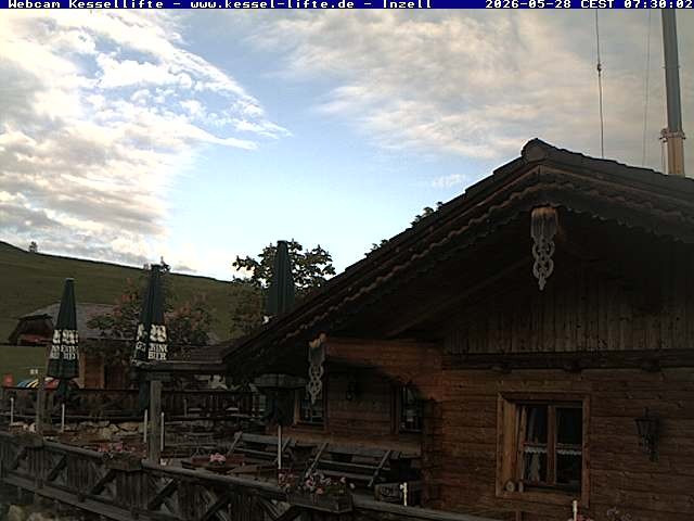 Archived image Webcam Inzell: Ski area Kessel-Lifte