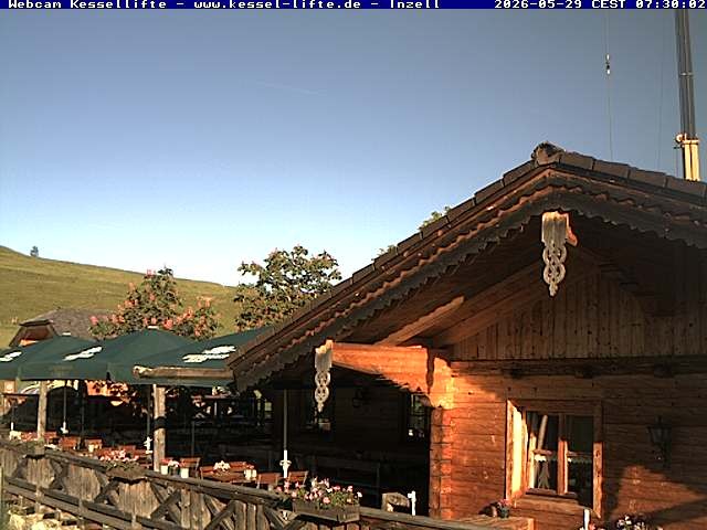 Archiv Foto Webcam Kessel-Alm in Inzell
