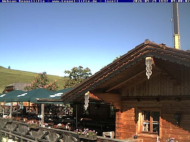 Archiv Foto Webcam Kessel-Alm in Inzell