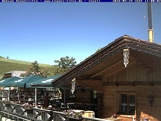 Archiv Foto Webcam Kessel-Alm in Inzell