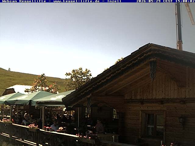 Archiv Foto Webcam Kessel-Alm in Inzell