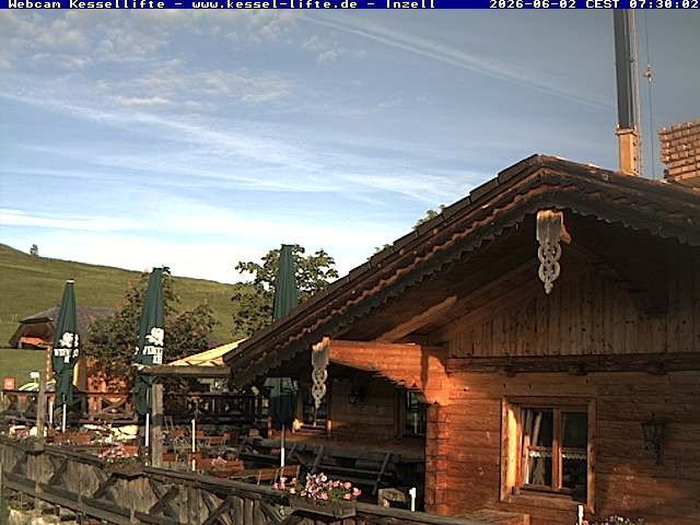 Archiv Foto Webcam Kessel-Alm in Inzell