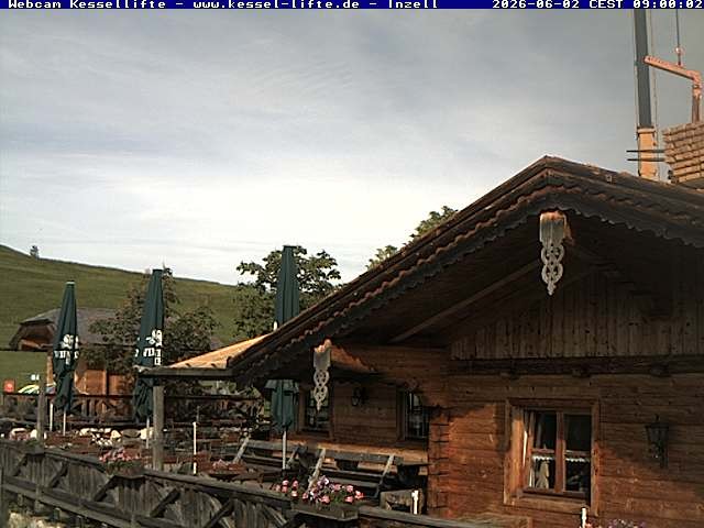 Archiv Foto Webcam Kessel-Alm in Inzell