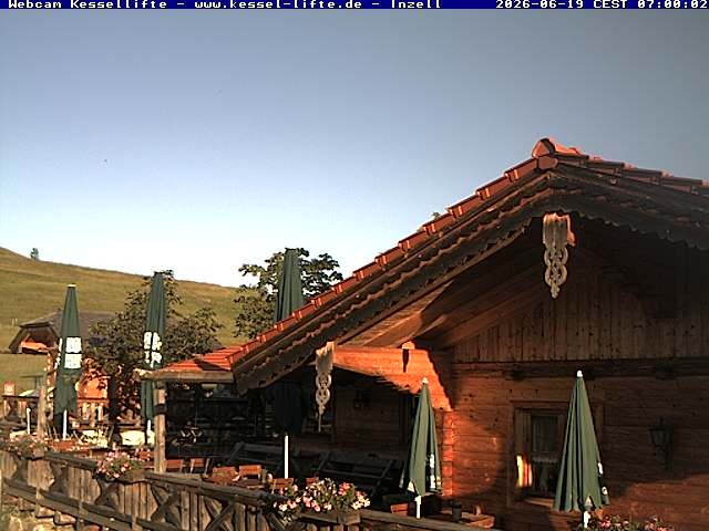 Archiv Foto Webcam Kessel-Alm in Inzell