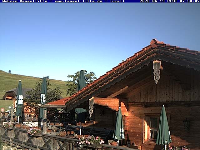 Archiv Foto Webcam Kessel-Alm in Inzell