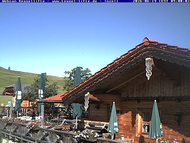 Archiv Foto Webcam Kessel-Alm in Inzell