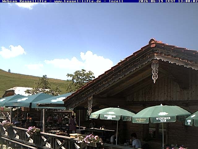 Archiv Foto Webcam Kessel-Alm in Inzell