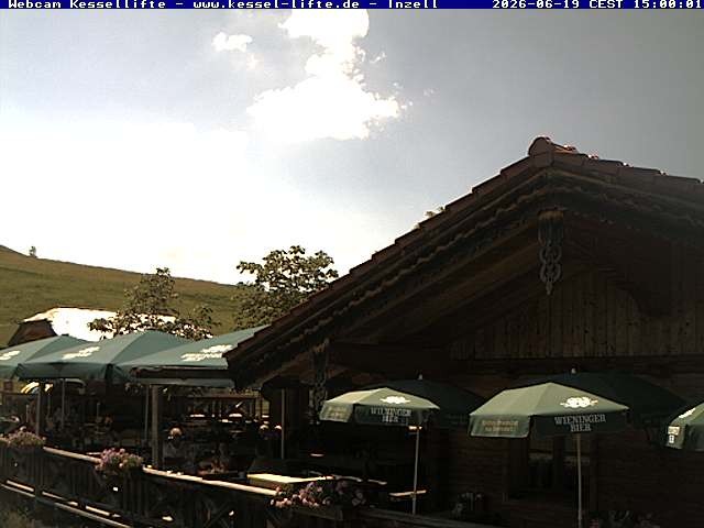 Archiv Foto Webcam Kessel-Alm in Inzell