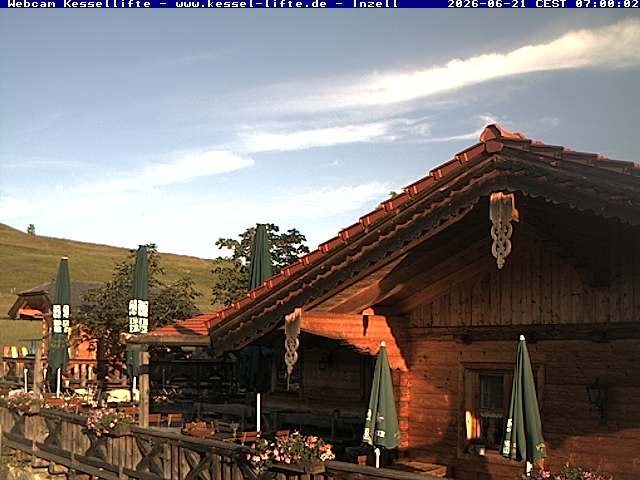 Archiv Foto Webcam Kessel-Alm in Inzell
