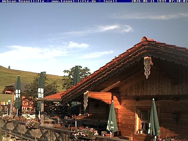 Archiv Foto Webcam Kessel-Alm in Inzell