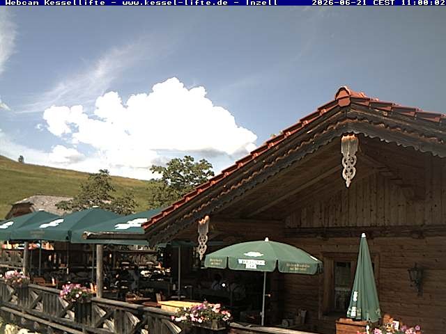 Archiv Foto Webcam Kessel-Alm in Inzell