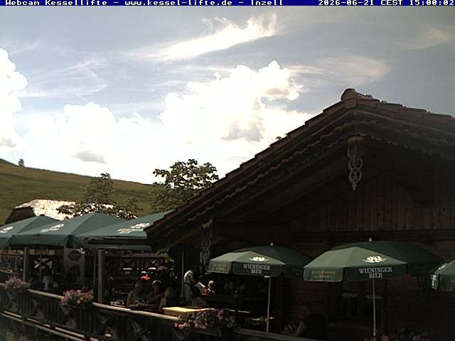 Archiv Foto Webcam Kessel-Alm in Inzell