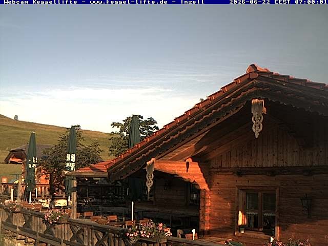 Archiv Foto Webcam Kessel-Alm in Inzell