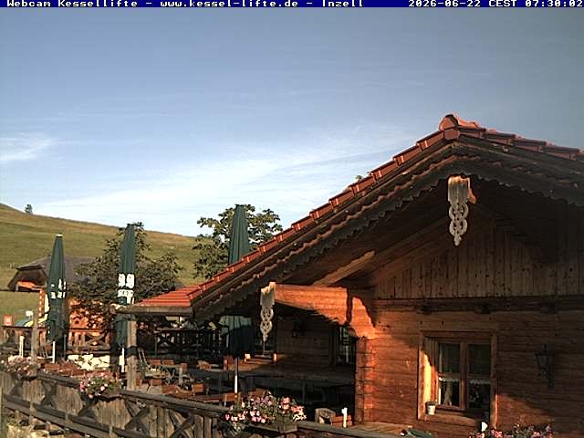 Archiv Foto Webcam Kessel-Alm in Inzell