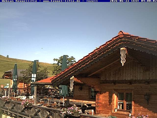 Archiv Foto Webcam Kessel-Alm in Inzell