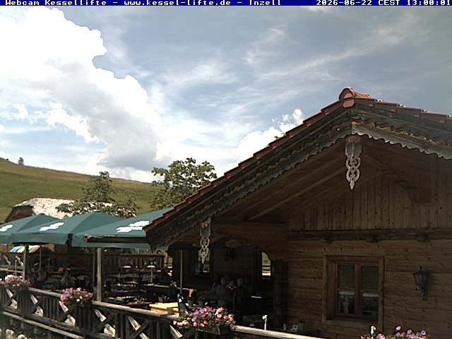 Archiv Foto Webcam Kessel-Alm in Inzell