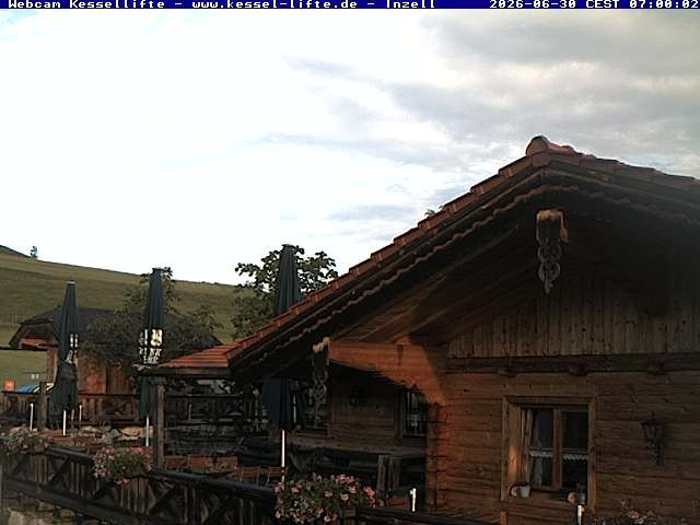 Archiv Foto Webcam Kessel-Alm in Inzell