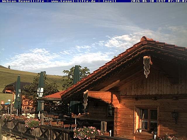 Archiv Foto Webcam Kessel-Alm in Inzell