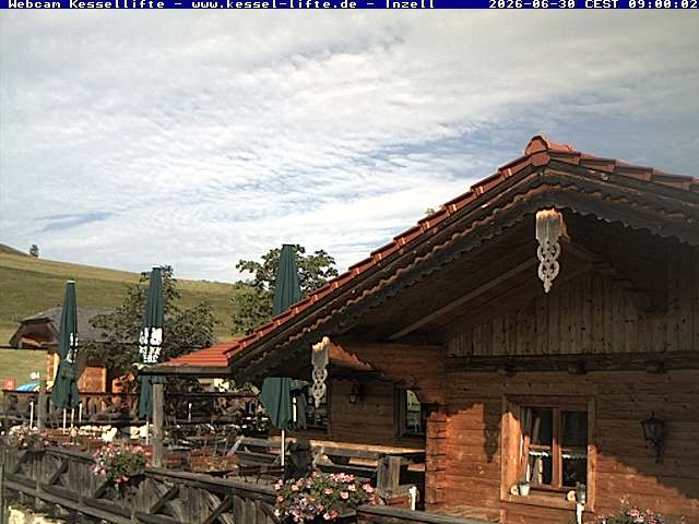 Archiv Foto Webcam Kessel-Alm in Inzell