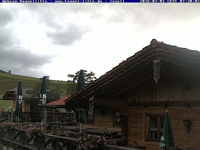 Archiv Foto Webcam Kessel-Alm in Inzell