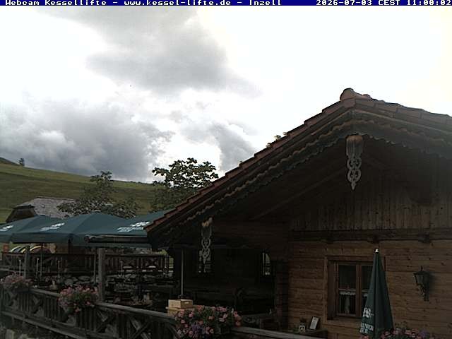 Archiv Foto Webcam Kessel-Alm in Inzell