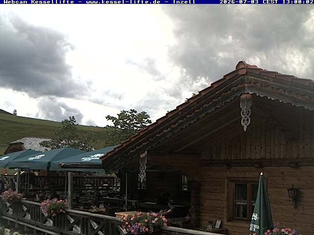 Archiv Foto Webcam Kessel-Alm in Inzell