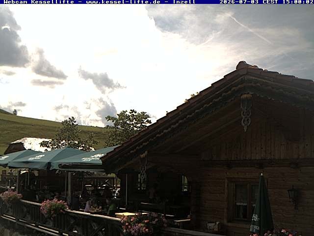Archiv Foto Webcam Kessel-Alm in Inzell