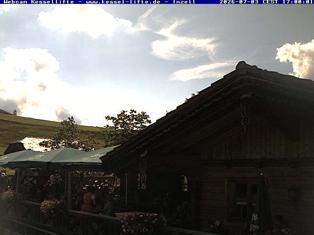Archiv Foto Webcam Kessel-Alm in Inzell