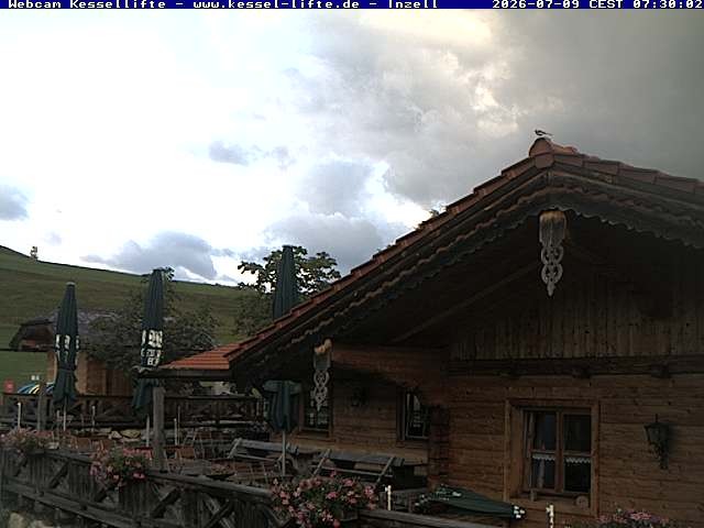 Archiv Foto Webcam Kessel-Alm in Inzell