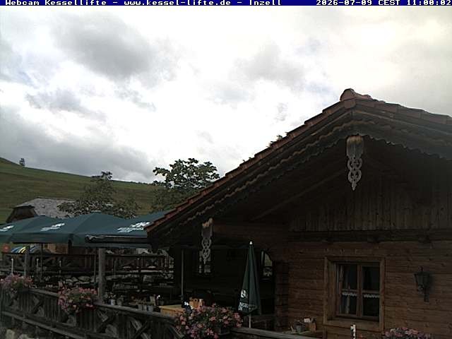 Archiv Foto Webcam Kessel-Alm in Inzell