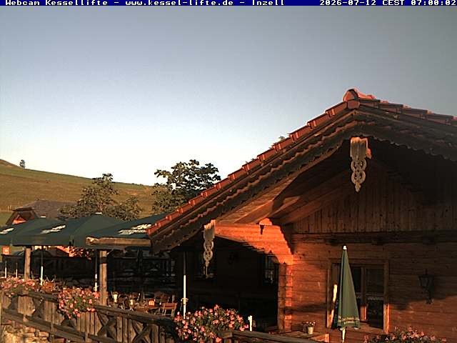 Archiv Foto Webcam Kessel-Alm in Inzell