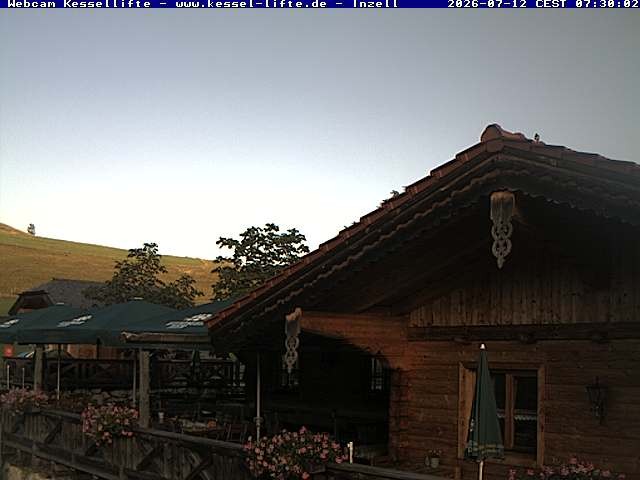 Archiv Foto Webcam Kessel-Alm in Inzell