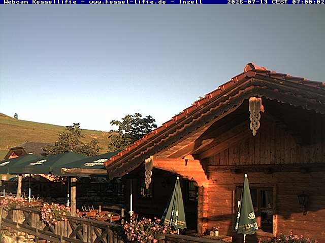 Archiv Foto Webcam Kessel-Alm in Inzell