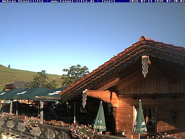 Archiv Foto Webcam Kessel-Alm in Inzell