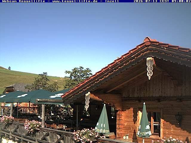 Archiv Foto Webcam Kessel-Alm in Inzell
