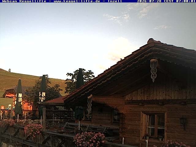 Archiv Foto Webcam Kessel-Alm in Inzell