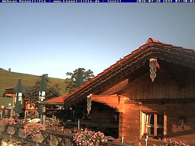Archiv Foto Webcam Kessel-Alm in Inzell