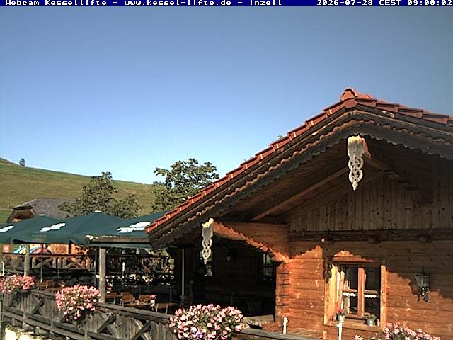 Archiv Foto Webcam Kessel-Alm in Inzell