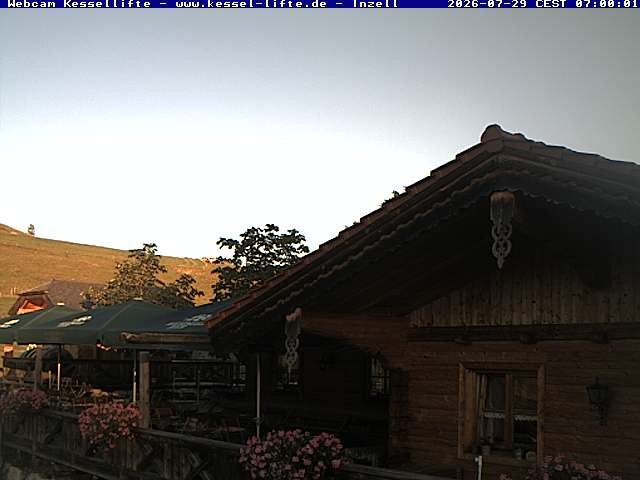 Archiv Foto Webcam Kessel-Alm in Inzell