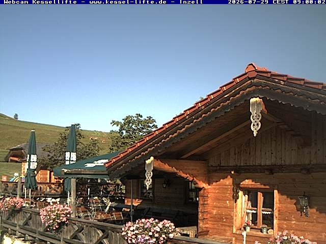 Archiv Foto Webcam Kessel-Alm in Inzell