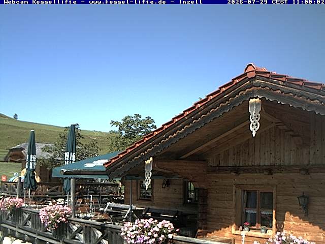 Archiv Foto Webcam Kessel-Alm in Inzell