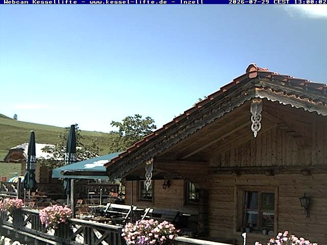 Archiv Foto Webcam Kessel-Alm in Inzell