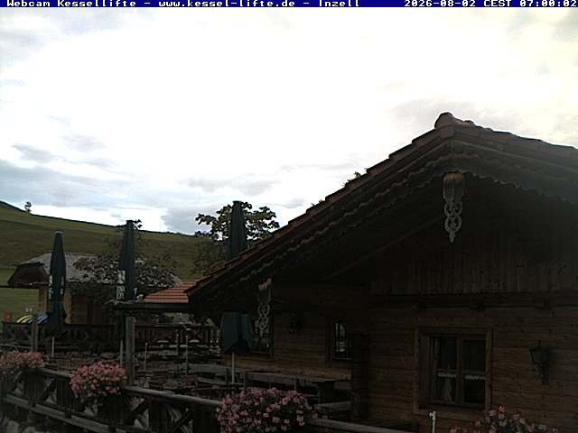 Archiv Foto Webcam Kessel-Alm in Inzell