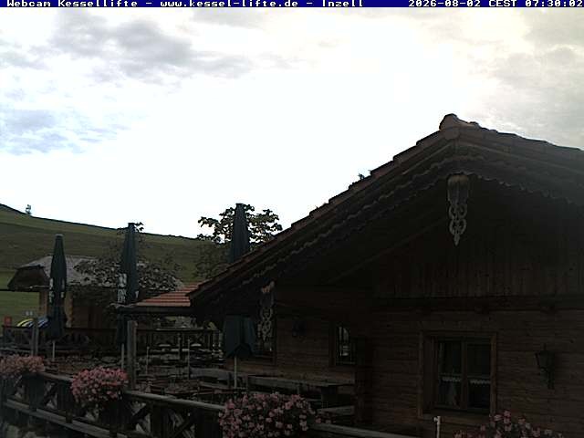 Archiv Foto Webcam Kessel-Alm in Inzell