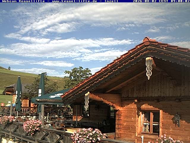 Archiv Foto Webcam Kessel-Alm in Inzell