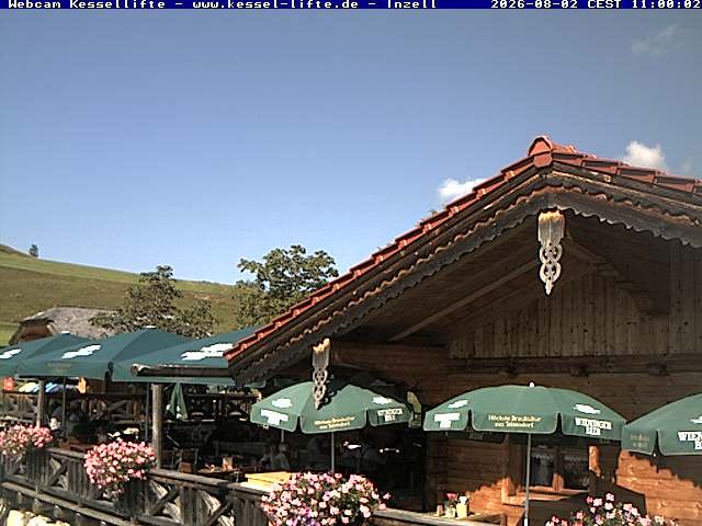 Archiv Foto Webcam Kessel-Alm in Inzell