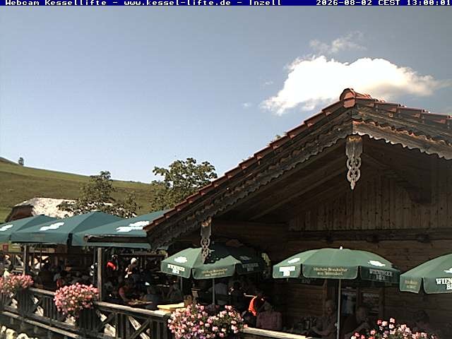 Archiv Foto Webcam Kessel-Alm in Inzell