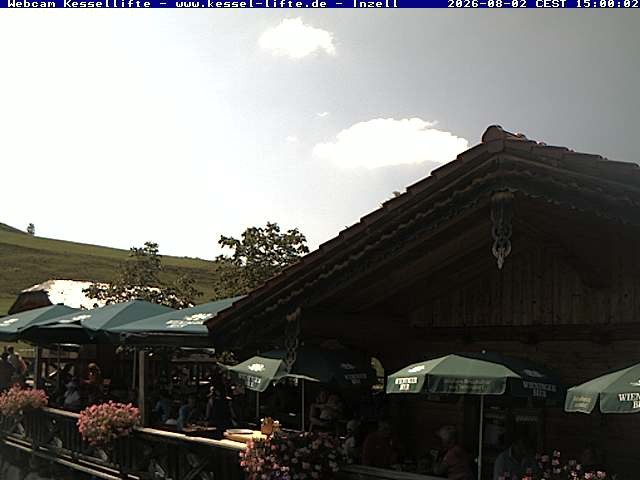 Archiv Foto Webcam Kessel-Alm in Inzell
