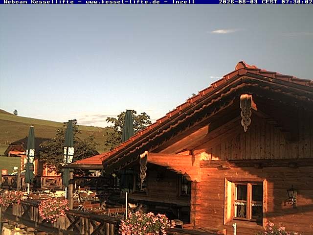 Archiv Foto Webcam Kessel-Alm in Inzell