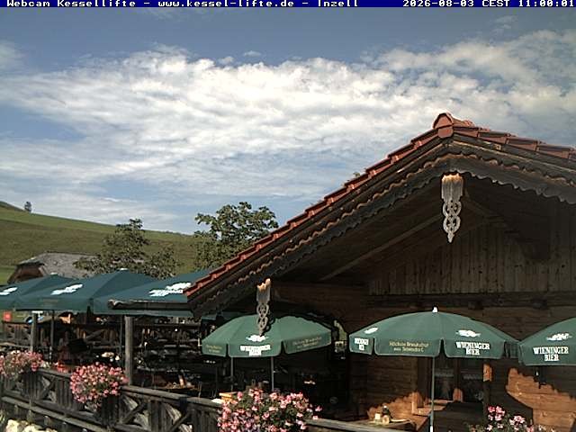 Archived image Webcam Inzell: Ski area Kessel-Lifte
